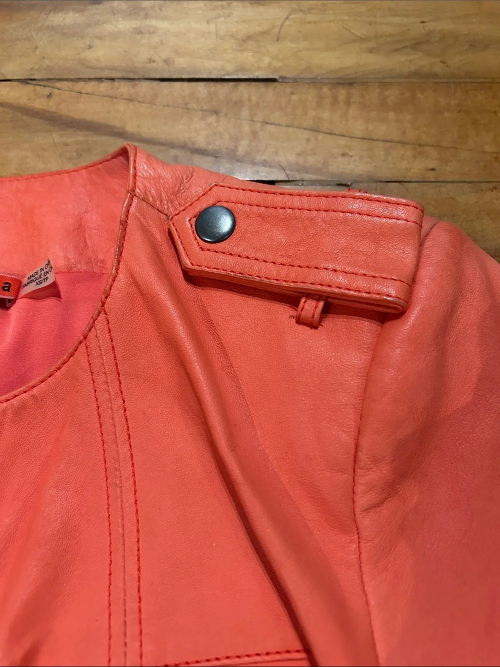 Alice + Olivia leather jacket